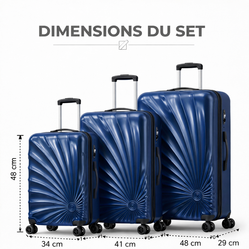 Set 3 Valises - Sky Signature